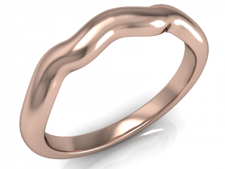 Salaba Snubní prsten ASPEN 51251 54mm MATERIÁL: RŮŽOVÉ ZLATO 14 kt (585/1000)