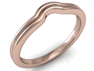 Salaba Snubní prsten LINDSEY 51253 54mm MATERIÁL: RŮŽOVÉ ZLATO 14 kt (585/1000)