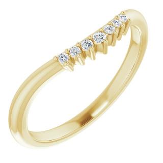 Salaba Snubní prsten LOLA 126390 54mm DRAHOKAMY: LAB-GROWN DIAMANTY, MATERIÁL: ŽLUTÉ ZLATO 14 kt (585/1000)