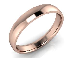 Salaba Snubní prsten PAUL 4,00 64mm MATERIÁL: RŮŽOVÉ ZLATO 18 kt (750/1000), ŠÍŘE PRSTENU: 4 mm