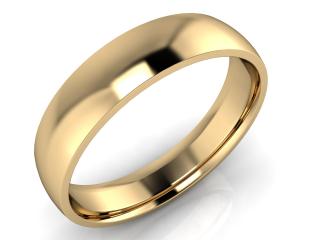 Salaba Snubní prsten PAUL 5-6,00 64mm MATERIÁL: ŽLUTÉ ZLATO   14 kt (585/1000), ŠÍŘE PRSTENU: 5 mm