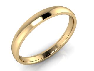 Salaba Snubní prsten PAUL 64mm MATERIÁL: ŽLUTÉ ZLATO 14 kt (585/1000), ŠÍŘE PRSTENU: 3 mm
