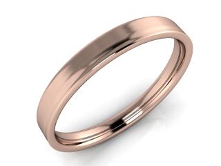 Salaba Snubní prsten ROBERT 2-3,00 64mm MATERIÁL: RŮŽOVÉ ZLATO 14 kt (585/1000), ŠÍŘE PRSTENU: 2 mm