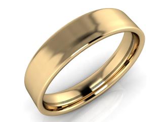 Salaba Snubní prsten ROBERT 5-6,00 64mm MATERIÁL: ŽLUTÉ ZLATO  14 kt (585/1000), ŠÍŘE PRSTENU: 5 mm