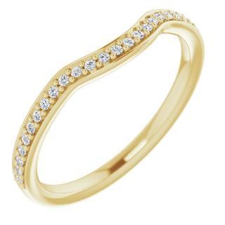 Salaba Snubní prsten s diamanty  LEILA18600 54mm DRAHOKAMY: LAB-GROWN DIAMANTY, MATERIÁL: ŽLUTÉ ZLATO 14 kt (585/1000)