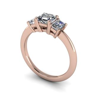 Salaba Zásnubní prsten SAVANNAH 121986 54mm CENTRÁLNÍ KÁMEN: DIAMANT 5x5 mm (0,75 ct), MATERIÁL: RŮŽOVÉ ZLATO 14 kt (585/1000)