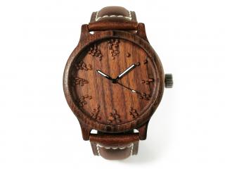 Dřevěné hodinky 3D - DALIBOR Gravírování produktu: Bez věnování, Gravírování krabičky: S věnováním (text napište do poznámky při objednávce),…