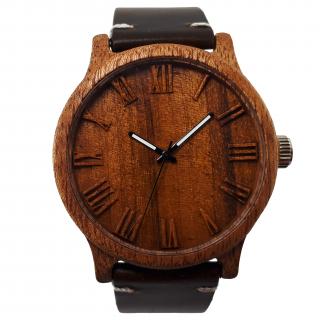 Dřevěné hodinky 3D - Time I Gravírování produktu: Bez věnování, Gravírování krabičky: Bez věnování, Krabička: Dřevěná