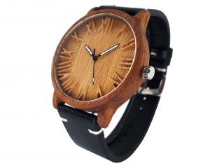 Dřevěné hodinky 3D - Time IV Gravírování produktu: S věnováním (text napište do poznámky při objednávce), Gravírování krabičky: Bez věnování,…