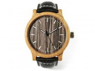 Dřevěné hodinky JÁCHYM Gravírování produktu: Bez věnování, Gravírování krabičky: Bez věnování, Krabička: Dřevěná