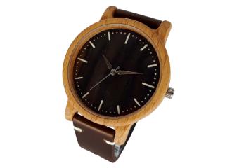 Dřevěné hodinky NIKY Gravírování produktu: S věnováním (text napište do poznámky při objednávce), Gravírování krabičky: S věnováním (text napište do…