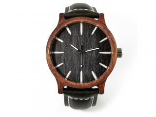 Dřevěné hodinky PETR Gravírování produktu: Bez věnování, Gravírování krabičky: Bez věnování, Krabička: Dřevěná