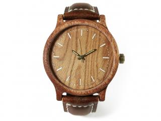 Dřevěné hodinky VIKI Gravírování produktu: Bez věnování, Gravírování krabičky: Bez věnování, Krabička: Dřevěná