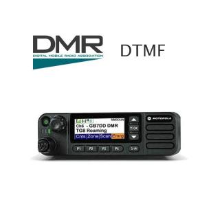 Radiostanice vozidlová digitální MOTOROLA DTMF4600E VHF + tlačítkový mikrofon