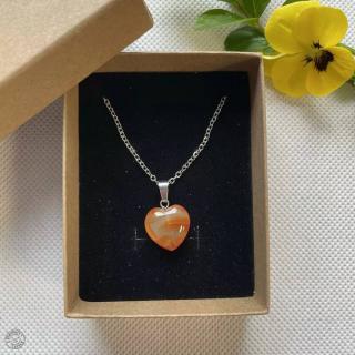 Šperk srdce z minerálů Z lásky - více variant