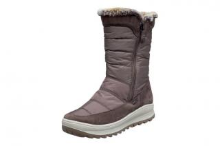 Dámská velmi teplá nepromokavá zimní obuv - hnědá sněhule s membránou SANTÉ IC/11847 Tabulka dámských velikostí: 37