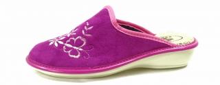 Dámská zdravotně tvarovaná domácí obuv - růžová Tabulka dámských velikostí: 38
