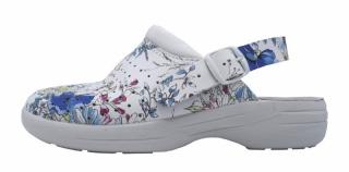 Dámské kožené nazouváky SANTÉ PO/00251 BLU Tabulka dámských velikostí: 40