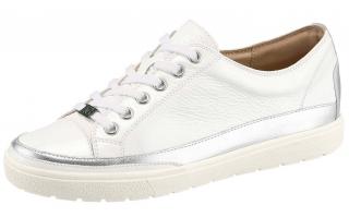Dámské kožené sneakers tenisky CAPRICE 9-23654 bílé dámské velikosti: 37