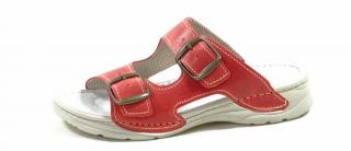 Santé EXTRA MĚKKÉ dámské zdravotní pantofle červené Tabulka dámských velikostí: 38