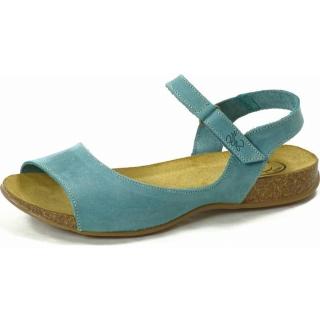 * Santé IB/004458 dámské kožené zdravotní vycházkové sandály modré Tabulka dámských velikostí: 38