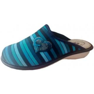 Santé LX/00324 BLUE dámská domácí zdravotní obuv Tabulka dámských velikostí: 42