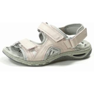 *Santé PE/00231604-02 ROSE dámské kožené  zdravotní vycházkové sandály s odpruženou patou Tabulka dámských velikostí: 36