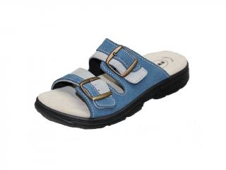 Zdravotní obuv DM/125 modrá Tabulka dámských velikostí: 40