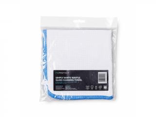 FX Protect - mikrovlákno na okna 440gsm (SIMPLY WHITE WAFFLE GLASS CLEANING TOWEL)