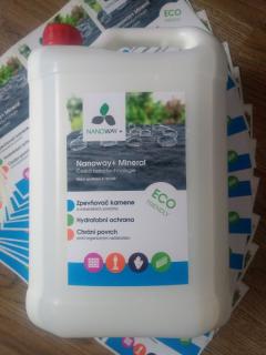Nanoochrana minerálních povrchů NanoWay+ 5L
