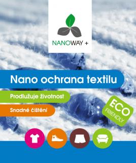 Nanoochrana textilu NanoWay+ 250ml