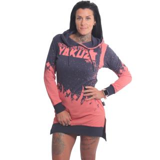 Yakuza dámské šaty Sabana Long Tail Lite Hoodie Dress parisian/night M