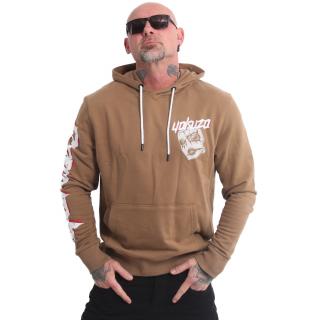 Yakuza pánská mikina s kapucí Bad Bitx Hoodie otter 4XL