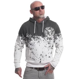 Yakuza pánská mikina s kapucí Splash Allover Hoodie white 2XL