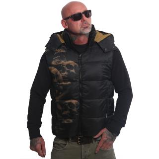 Yakuza pánská vesta Graveyard Pusher Vest black 3XL