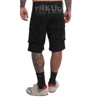 Yakuza pánské cargo šortky YFS Cargo Shorts black