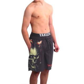 Yakuza pánské plavkové šortky Dead Clown Board Shorts black 3XL