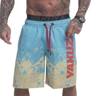 Yakuza pánské plavkové šortky Splash Allover Board Shorts blue/yellow 2XL