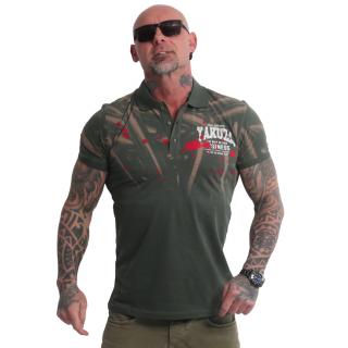 Yakuza pánské polo tričko Business Polo Shirt cilantro M