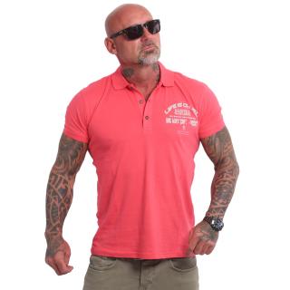 Yakuza pánské polo tričko Cruel Polo Shirt geranium 3XL