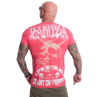 Yakuza pánské tričko Cruel T-Shirt geranium L