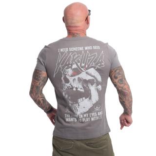 Yakuza pánské tričko Fire T-Shirt steel/gray 5XL
