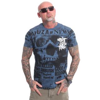 Yakuza pánské tričko Newsflash T-Shirt mallard/blue L