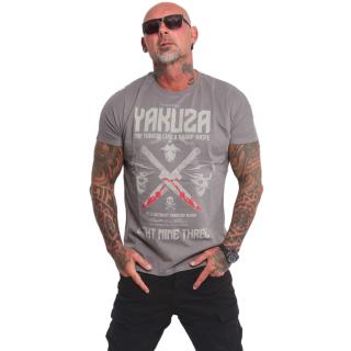 Yakuza pánské tričko Sharp Knife T-Shirt steel/gray 2XL