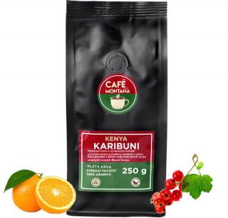 Mletá káva Karibuni z Keni 250g, Filtrovaná káva