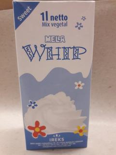 Mella Whip - rostlinná šlehačka slazená (1 l)