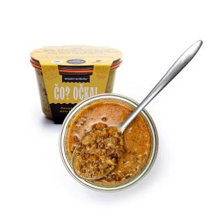 Čočková polévka s curry a kokosovým mlékem  vegan receptura