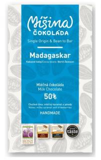 Mléčná čokoláda 50% Madagaskar 50 g - Míšina čokoláda