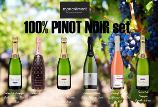 100% Pinot Noir bublinkový set