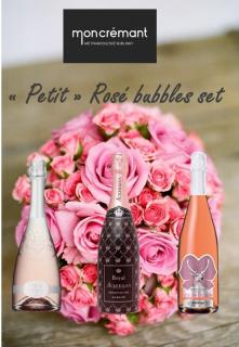 Petit  Rosé bublinkový set